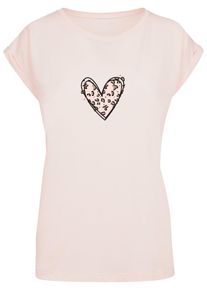 Merchcode Herren T-Shirt "Merchcode Damen", pink, casual, Gr. S, bedruckt, 100% Baumwolle, Shirts
