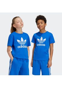 Kinder T-Shirt "TREFOIL TEE", blau, sportlich, Gr. 176, adidas originals, Obermaterial: 100% Baumwolle, Shirts