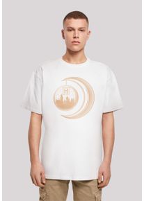 F4NT4STIC Herren T-Shirt "Harry Potter Hogwarts Moon", weiß, casual, Gr. XXXL, Obermaterial: 100% Baumwolle, Shirts, Print