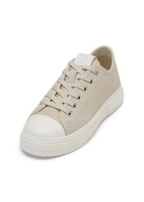 Marc O'Polo MARC O'POLO Damen Sneaker "aus hochwertigem Veloursleder", Gr. 40, beige, Obermaterial: 94% Leder, 6% Baumwolle, unifarben, Schuhe