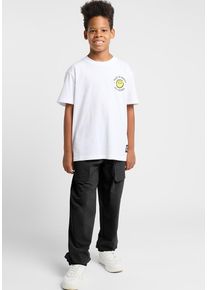 Jack Wolfskin Kinder Outdoorhose "TEEN PANTS Y", schwarz, Gr. 128, OBERSTOFF: 86% POLYAMID, 14% ELASTHAN; Futter: 100% POLYESTER, Hosen