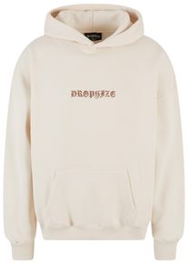 DROPSIZE Herren Kapuzensweatshirt "Dropsize Herren Heavy Oversize Crime Hoodie", beige, Gr. XXL, 70% Baumwolle, 30% Polyester, Sweatshirts