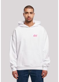 F4NT4STIC Herren Kapuzenpullover "SLAY Jugenwort Pink", weiß, casual, Gr. XXL, Obermaterial: 100% Baumwolle, Pullover, Print