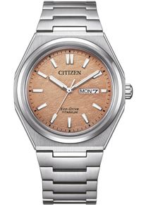Citizen Damen Solaruhr, silber, Armbanduhren, Armbanduhr, Herrenuhr, Damenuhr, Titan, Saphirglas, Datum