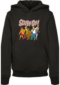 F4NT4STIC Jungen Hoodie "F4NT4STIC Kinder Scooby Doo Classic Group with Basic Kids Hoody", schwarz, Gr. 134, unifarben, 65% Baumwolle, 35% Polyester,