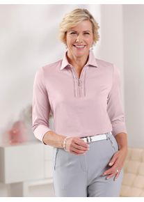 CLASSIC Damen Poloshirt "Poloshirt", rosa, Gr. 38, unifarben, 62% Baumwolle, 38% Polyester, Shirts