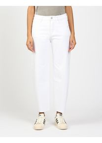 Gang Damen 5-Pocket-Jeans "94IDA", weiß, casual, Gr. 28, Denim/Jeans, Obermaterial: 100% Baumwolle, Jeans, im lässigen O-Shape