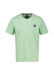 Lerros Herren T-Shirt "Lerros T-Shirt in Großen Größen, tonal gestreift"light peppermint, Gr. XXXL, 100% Baumwolle, Shirts