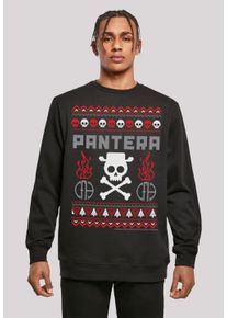 F4NT4STIC Herren Sweatshirt "Pantera Weihnachten Christmas", schwarz, casual, Gr. 4XL, Obermaterial: 50% Baumwolle, 50% Polyester, Sweatshirts,