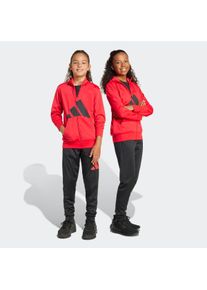 Kinder Trainingsanzug "J BL TR TS 205", rot, sportlich, Gr. 176, adidas Sportswear, Obermaterial: 100% Polyester, Sportanzüge