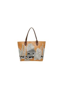 DOGO Damen Weekender "Weekender There You Are Damen Handtaschen (Fashion) / Neutral", gelb, Lacklederimitat, Taschen, Vegan
