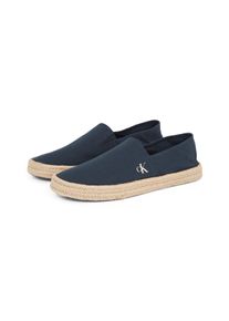 Herren Espadrille "INJ ESPADRILLE CV", Calvin Klein Jeans, Gr. 46, blau, Textil, klassisch, Schuhe, Schlupfschuh, Sommerschuh, Slipper mit