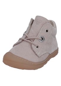 Kinder Lauflernschuh "CORY W WMS: Weit", Pepino BY RICOSTA, Gr. 26, grau, Leder, klassisch, Schuhe, Schnürschuh m. Weiten-Meßsystem, Leder,