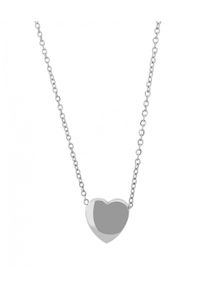 Adelia´s ADELIA ́S Damen Kette mit Anhänger "Neuheit 2025 - Damen Edelstahl Halskette mit Anhänger Herz", unbekannt, Edelstahlsilber, herz, Edelstahl,