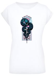 F4NT4STIC Herren Kurzarmshirt "F4NT4STIC Damen", weiß, casual, Gr. XS, unifarben, 100% Baumwolle, Shirts