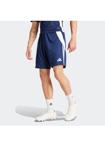 Herren Trainingsshorts "TIRO24 TRSHO", blau, sportlich, Gr. S, adidas Performance, Obermaterial: 100% Polyester, Hosen