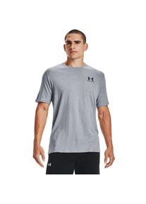 Under Armour Herren T-Shirt "UA M SPORTSTYLE LC SS", grau, sportlich, Gr. S, Obermaterial: 60% Baumwolle, 40% Polyester, Shirts