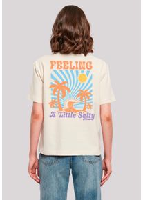 F4NT4STIC Damen T-Shirt "Feeling a Little Salty Summer", weiß, casual, Gr. XS, Obermaterial: 100% Baumwolle, Shirts, Premium Qualität