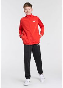 Puma Kinder Trainingsanzug "POLY SUIT B", rot, sportlich, Gr. 128, unifarben, Trikot, Obermaterial: 100% Polyester, Sportanzüge