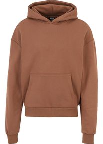 Urban Classics Herren Sweatshirt "Urban Classics Herren Ultra Heavy Hoody", braun, Gr. S, unifarben, 100% Baumwolle, Sweatshirts