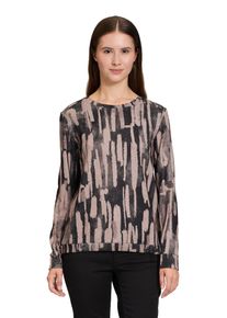 BETTY & CO BETTY & CO Damen Kurzarmshirt "Betty & Co Casual-Shirt mit Tunnelzug", schwarz, casual, Gr. XL, Obermaterial: 97% Polyester, 03% Elasthan., Shirts,