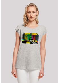 F4NT4STIC Damen T-Shirt "Tao Tao Cassette", grau, casual, Gr. 4XL, Obermaterial: 100% Baumwolle, Shirts, Retro, Heroes of Childhood, TV Serie