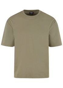 Urban Classics Herren T-Shirt "Urban Classics Sorona Loose Fit Tee", grün, casual, Gr. 4XL, unifarben, 70% Baumwolle, 30% Polyester (Sorona), Shirts