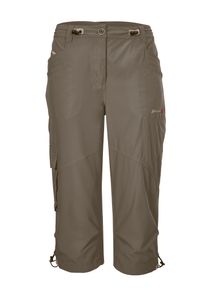 G.I.G.A. by Killtec Damen 3/4-Hose "GS 31 WMN PNTS", braun, sportlich, Gr. 40, G.I.G.A. DX BY KILLTEC, Obermaterial: 92% Polyester, 8% Elasthan, Hosen