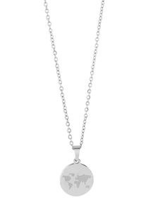 Adelia´s ADELIA ́S Damen Kette mit Anhänger "Neuheit 2025 - Damen Edelstahl Halskette mit Anhänger", unbekannt, Edelstahl, silber, Edelstahl, Halsketten