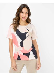 Brax Damen Kurzarmshirt "Style CAELEN", rosa, Gr. 40, 95% Viskose, 5% Elasthan, Shirts