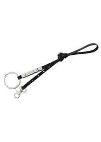 Bernd Götz BERND GÖTZ Damen Ledergürtel, schwarz, modisch, Gr. 105, unifarben, Leder, Gürtel, mit Karabiner-Ringverschluss
