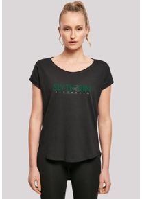 F4NT4STIC Damen T-Shirt "Harry Potter Slytherin Text", schwarz, casual, Gr. S, Obermaterial: 100% Baumwolle, Shirts, Print