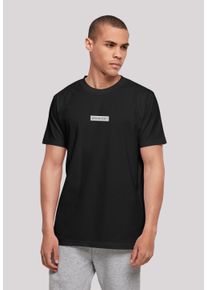 F4NT4STIC Herren T-Shirt "Happy People Only Good Vibes", schwarz, casual, Gr. XL, Obermaterial: 100% Baumwolle, Shirts, Print