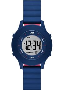Skechers Kinder Chronograph "ROSENCRANS", blau, Armbanduhren, Quarzuhr, Armbanduhr, Kinder, Jugendliche, digital, Silikonarmband