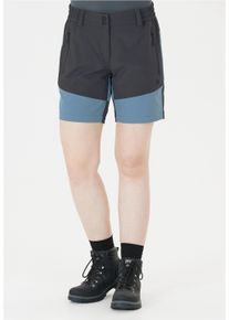 WHISTLER Damen Shorts "LALA", grau, sportlich, Gr. 44, mehrfarbig, 92% Polyester, 8% Elasthan, Hosen, mit extra komfortablem Funktionsstretch