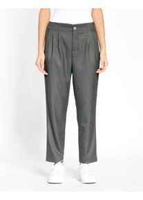 Gang Damen Relaxhose "Gang Hosen Relaxed 94AVA", grau, Gr. 26, 62% Polyester, 35% Viskose, 3% Elasthan, Hosen