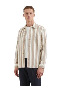 Marc O'Polo MARC O'POLO Herren Kurzjacke "aus stabilem Bio-Baumwoll-Mix"multi, charleston gray, casual, Gr. XXL, gestreift, Obermaterial: 71% Baumwolle, 26%