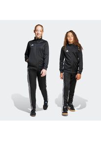 Kinder Trainingsanzug "TIRO ES TS Y", schwarz-weiß, sportlich, Gr. 140, adidas Performance, Obermaterial: 100% Polyester, Sportanzüge