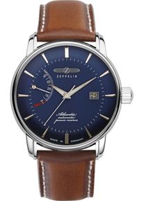 Zeppelin Herren Automatikuhr "Atlantic Automatic Power Reserve", braun, Armbanduhren, Armbanduhr, Herrenuhr, Made in Germany, Mechanische Uhr