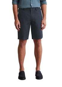 Marc O'Polo MARC O'POLO Herren Shorts "aus reinem Leinen", blau, casual, Gr. 36, unifarben, Obermaterial: 100% Leinen, Hosen