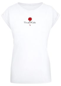 Merchcode Herren T-Shirt "Merchcode Damen", weiß, casual, Gr. S, bedruckt, 100% Baumwolle, Shirts