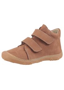 Kinder Lauflernschuh "CHRISY WMS Mittel", Pepino BY RICOSTA, Gr. 23, braun, Leder, klassisch, Schuhe, Klettschuh, herausnehmb. Innensohle,
