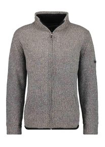 Ragman Herren Strickfleecejacke, braun, Gr. 4XL, 70% Wolle 30% Nylon, Jacken