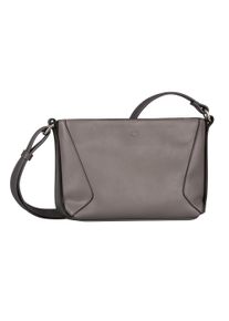 Tom Tailor Damen Umhängetasche "Manola", grau, Polyurethan, Taschen, aus glattem Lederimitat in einem raffinierten Look