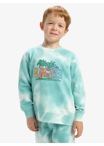 Quiksilver Kinder Sweatshirt "Tie Dye", blau, Gr. 6, 100% Baumwolle, Sweatshirts