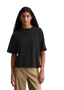 Marc O'Polo MARC O'POLO Damen T-Shirt "mit TENCEL Modal", schwarz, Basic, Gr. XXL, unifarben, Obermaterial: 48% Modal, 48% Baumwolle, 4% Elasthan, Shirts