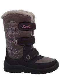 Lurchi Kinder Winterstiefel "Kalina-SYMPATEX Blinkschuh", Gr. 28, lila, Lederimitat, Textil, modisch, Schuhe, Winterboots mit Blinkfunktion,