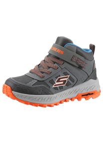 Skechers Kinder Schnürboots "FUSE TREAD-TREKOR", Gr. 31, grau, Leder, Synthetik, sportlich, Schuhe, wasserabweisend und mit Memory Foam Ausstattung
