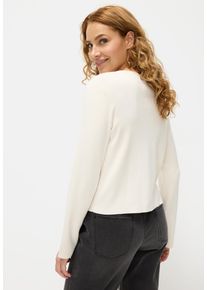 Lascana Damen Strickpullover, beige, modisch, Gr. 40, unifarben, Feinstrick, Obermaterial: 70% Viskose, 30% Polyamid, Pullover