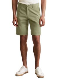 Marc O'Polo MARC O'POLO Herren Shorts "aus leichtem Bio-Baumwoll-Twill", grün, casual, Gr. 36, unifarben, Obermaterial: 98% Baumwolle, 2% Elasthan, Hosen
